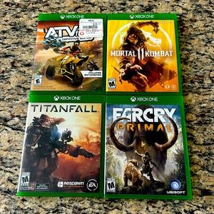 Mortal Kombat 11, Titanfall, Farcry Primal, ATV Drift & Tricks Definitive Ed
